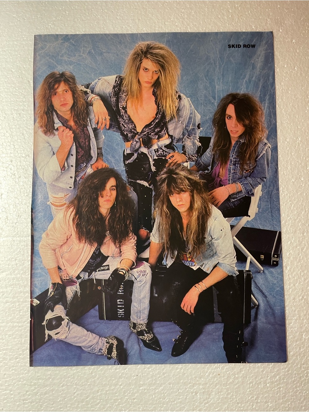 Skid Row Band Pinup - 80s Rock Photo